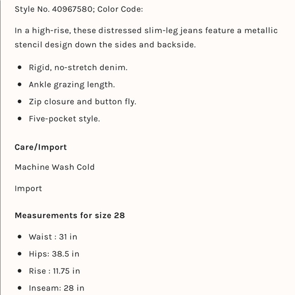 Free People Distressed Blue Jeans - Picture 11 of 11